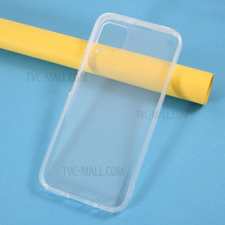 Full Coverage Hybrid PET+TPU+Acrylic Clear Protection Cover for Huawei P40 lite/nova 6 SE/nova 7i
