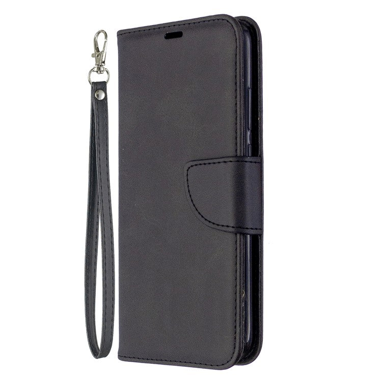 Wallet Leather Stand Case for Huawei P40 lite E / Y7p - Black