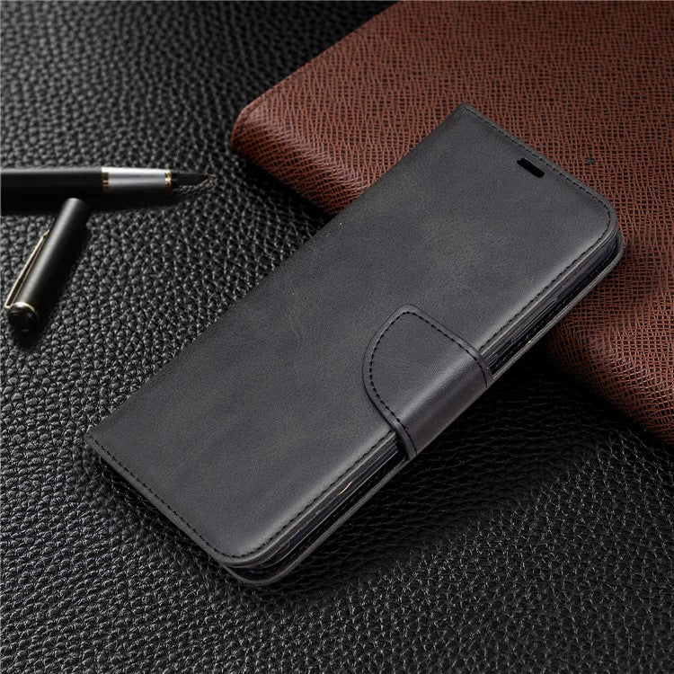 Wallet Leather Stand Case for Huawei P40 lite E / Y7p - Black