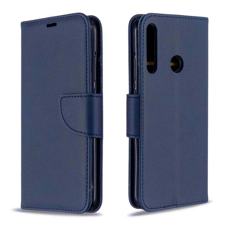 Wallet Leather Stand Case for Huawei P40 lite E / Y7p - Blue