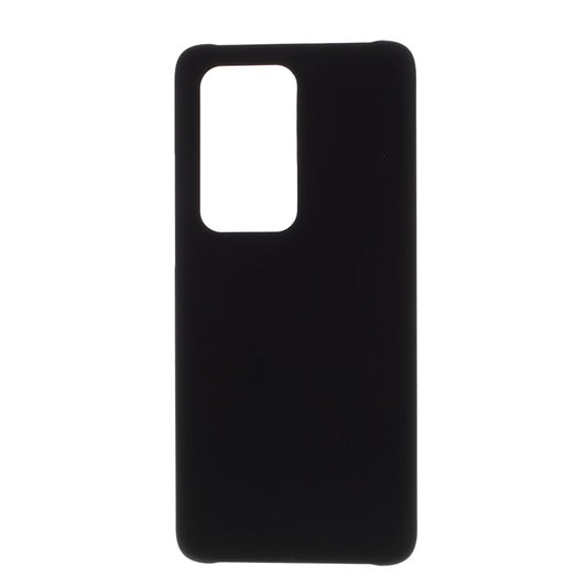 Rubberized Hard PC Shell for Huawei P40 Pro Plus - Black