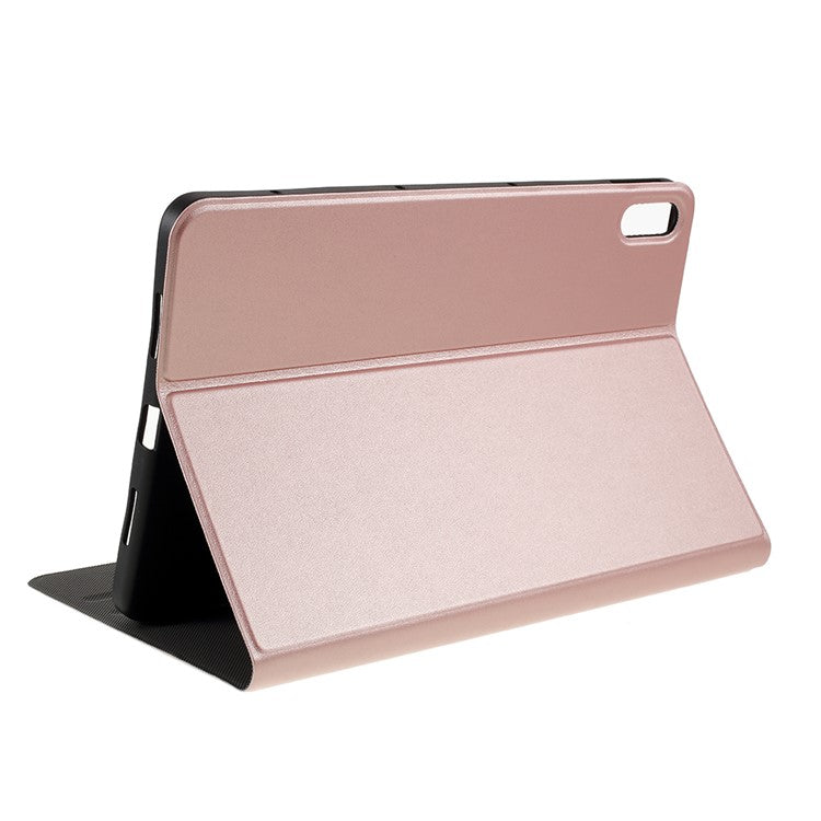 PU Leather Stand Tablet Case for Huawei MatePad 10.4 (2020)/(2022)/Honor V6 - Rose Gold