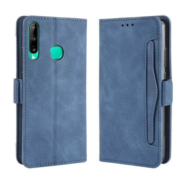 Wallet Leather with Stand Case for Honor 9C/Huawei P40 lite E/Y7p - Blue