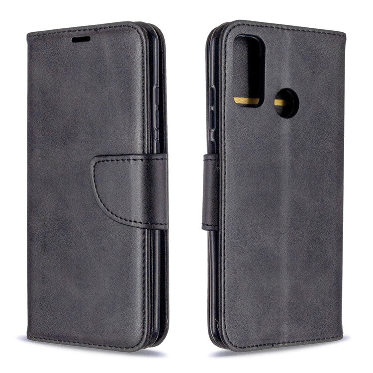 Wallet Leather Stand Case for Huawei P smart 2020 - Black