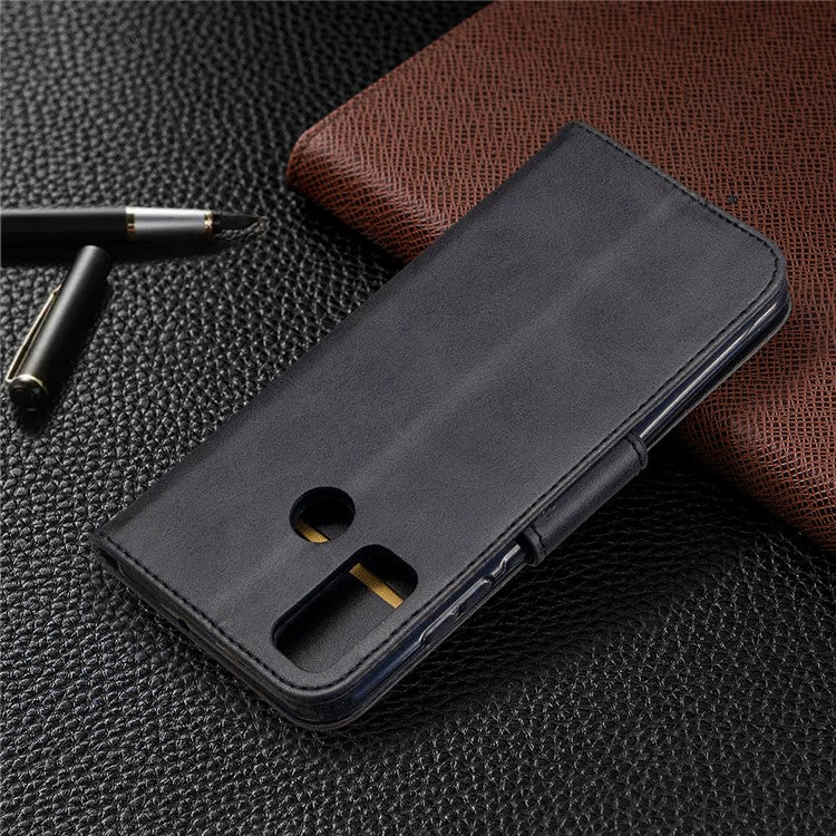 Wallet Leather Stand Case for Huawei P smart 2020 - Black