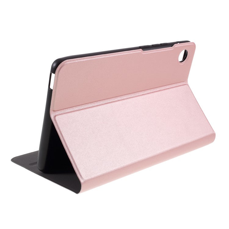 PU Leather Tablet Cover with Stand for Huawei MatePad T8 - Rose Gold