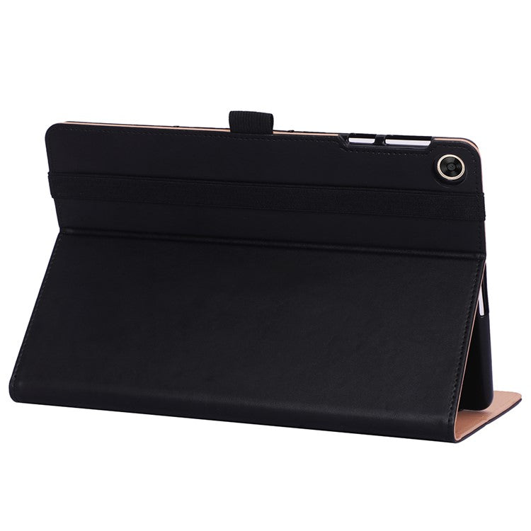 WY-2099 Business Style Leather Tablet Cover for Huawei MatePad T10S - Black