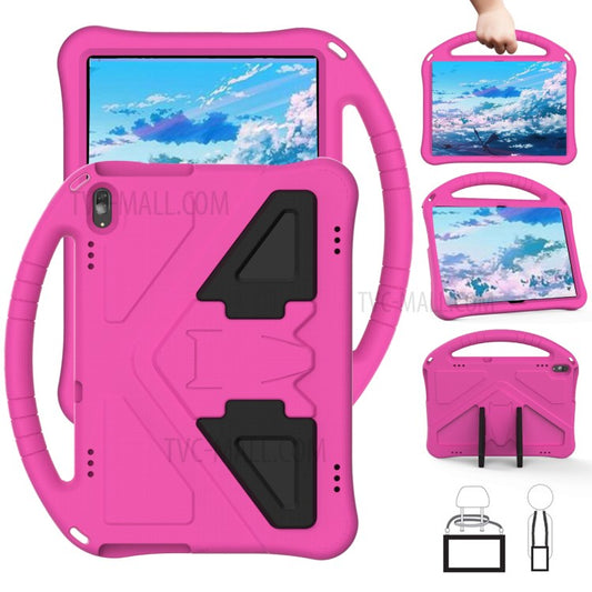 Anti-shock Handle Protective EVA Tablet Case Shell for Huawei MediaPad T5 10.1 - Rose