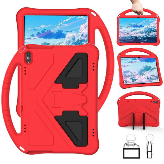 Anti-shock Handle Protective EVA Tablet Case Shell for Huawei MediaPad T5 10.1 - Red