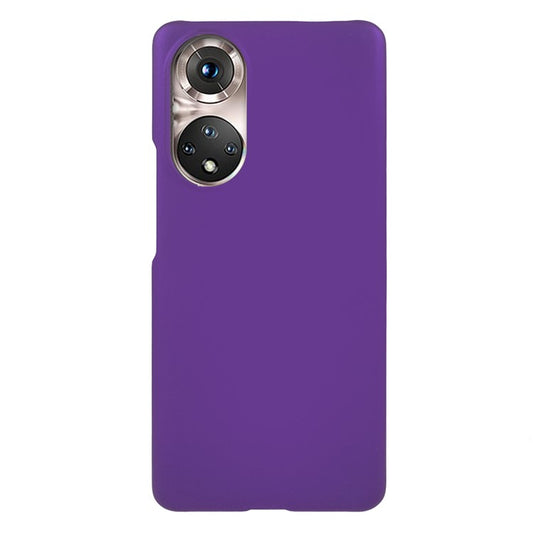 Colorful Rubberized Workmanship Plastic Phone Case for Honor 50 / Huawei nova 9 - Purple