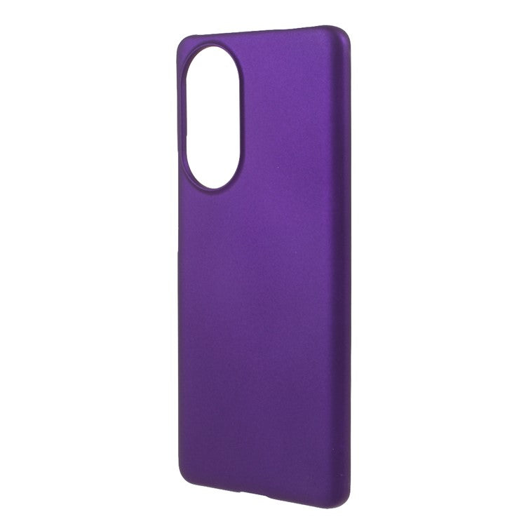 Colorful Rubberized Workmanship Plastic Phone Case for Honor 50 / Huawei nova 9 - Purple