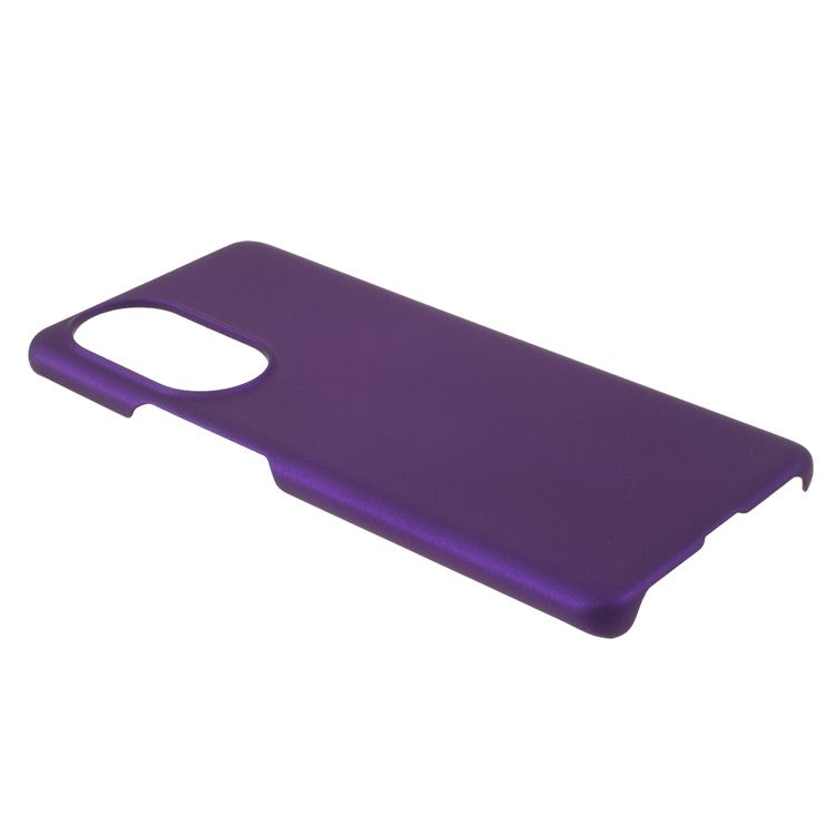 Colorful Rubberized Workmanship Plastic Phone Case for Honor 50 / Huawei nova 9 - Purple