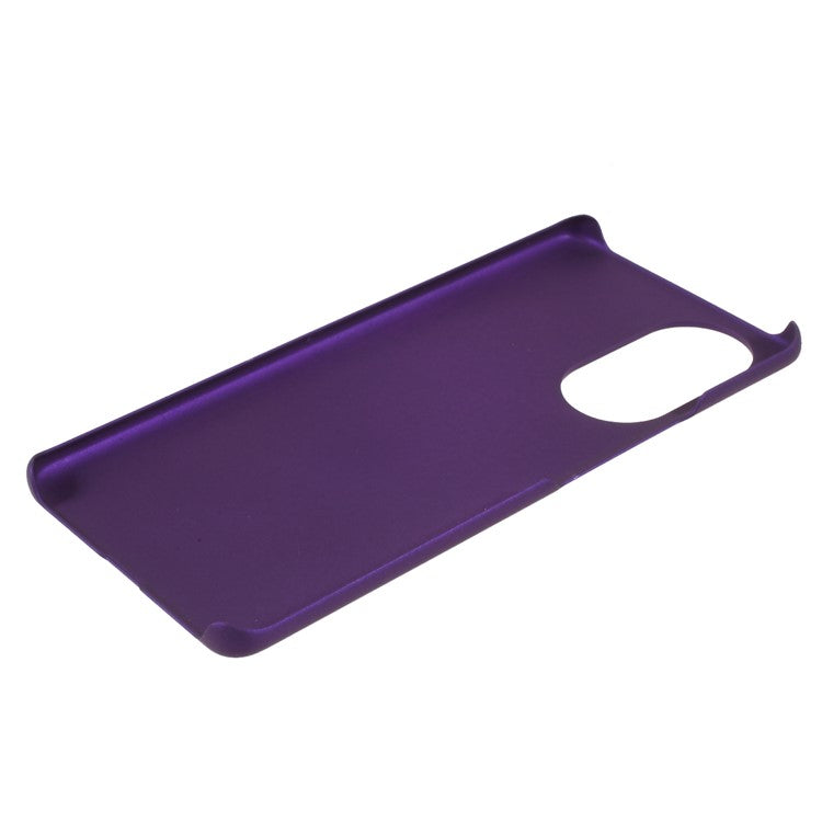 Colorful Rubberized Workmanship Plastic Phone Case for Honor 50 / Huawei nova 9 - Purple