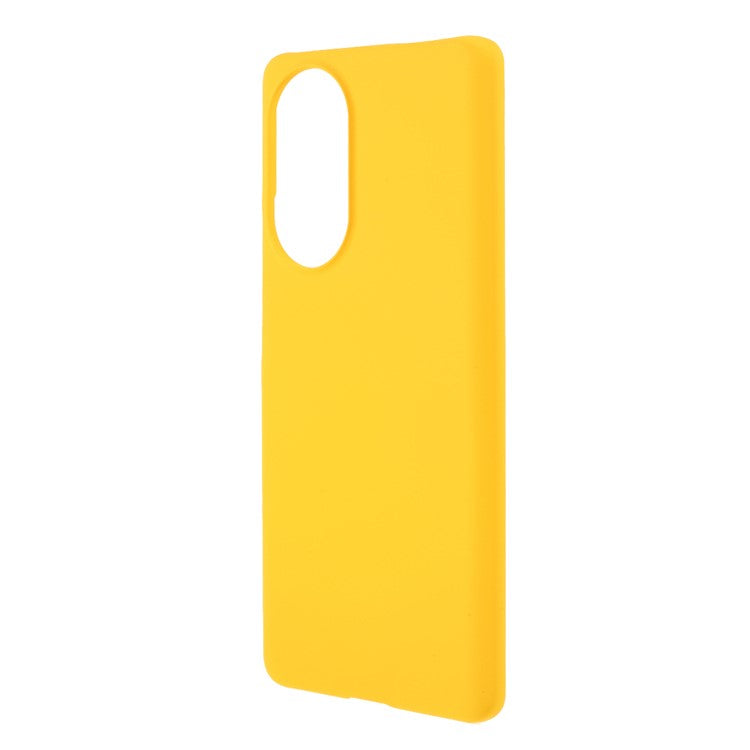 Rubberized Workmanship Multiple Color Plastic Phone Case for Honor 50 Pro / Huawei nova 9 Pro - Yellow