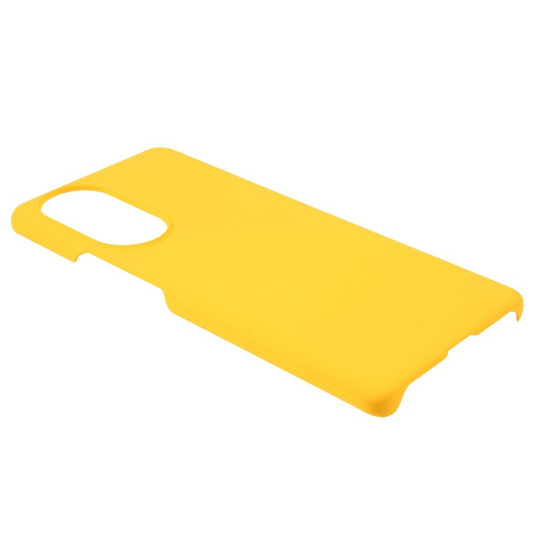 Rubberized Workmanship Multiple Color Plastic Phone Case for Honor 50 Pro / Huawei nova 9 Pro - Yellow