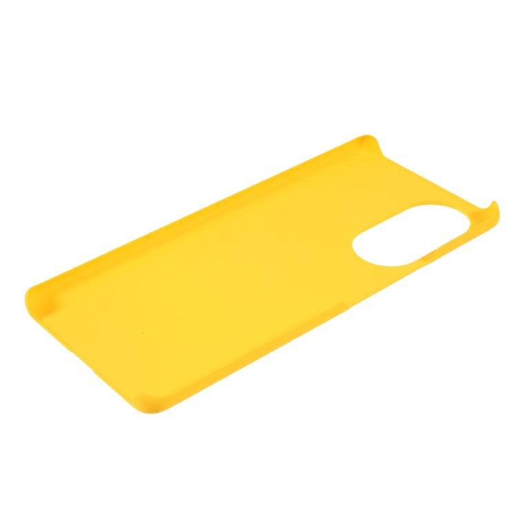 Rubberized Workmanship Multiple Color Plastic Phone Case for Honor 50 Pro / Huawei nova 9 Pro - Yellow