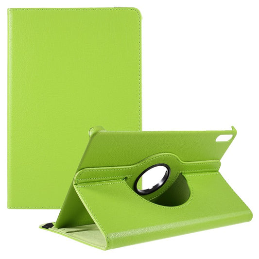 360 Rotation Stand PU Leather Protective Tablet Case Shell for Huawei MatePad 11 (2021) - Green