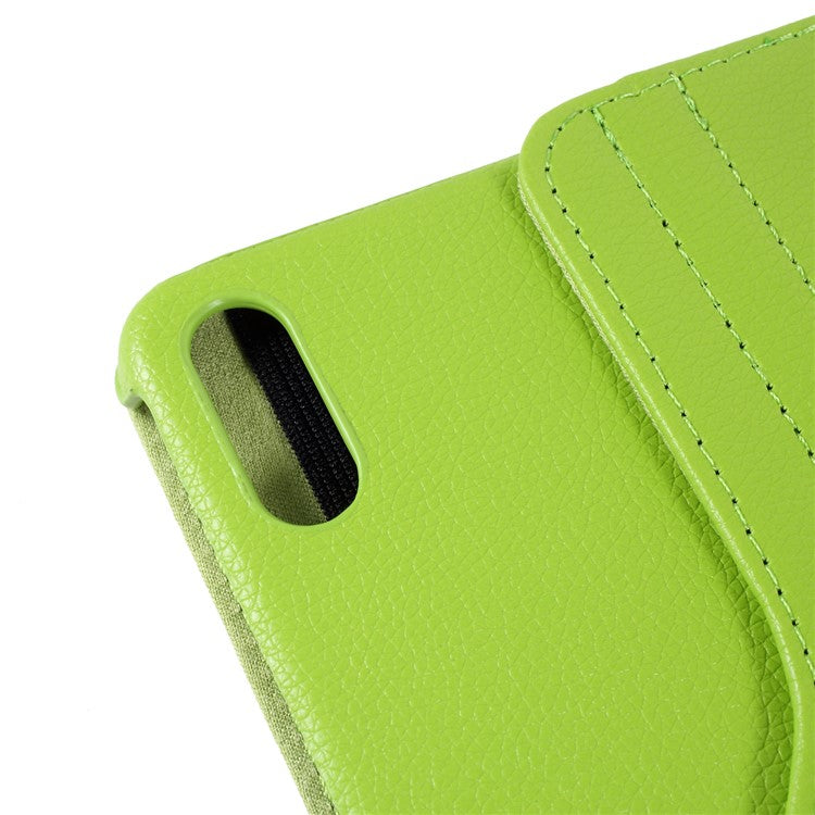 360 Rotation Stand PU Leather Protective Tablet Case Shell for Huawei MatePad 11 (2021) - Green