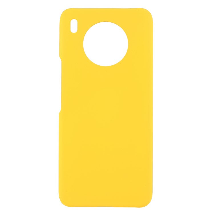 Rubberized Hard Plastic Shockproof Protective Phone Cover for Huawei nova 8i / Honor X20/Honor 50 Lite - Yellow