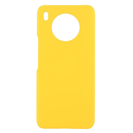 Rubberized Hard Plastic Shockproof Protective Phone Cover for Huawei nova 8i / Honor X20/Honor 50 Lite - Yellow