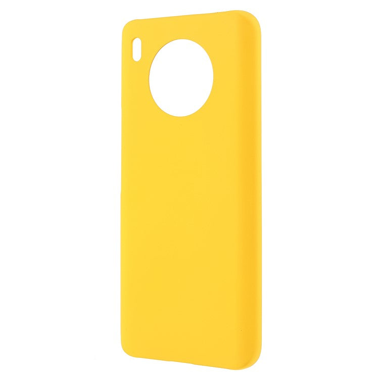 Rubberized Hard Plastic Shockproof Protective Phone Cover for Huawei nova 8i / Honor X20/Honor 50 Lite - Yellow