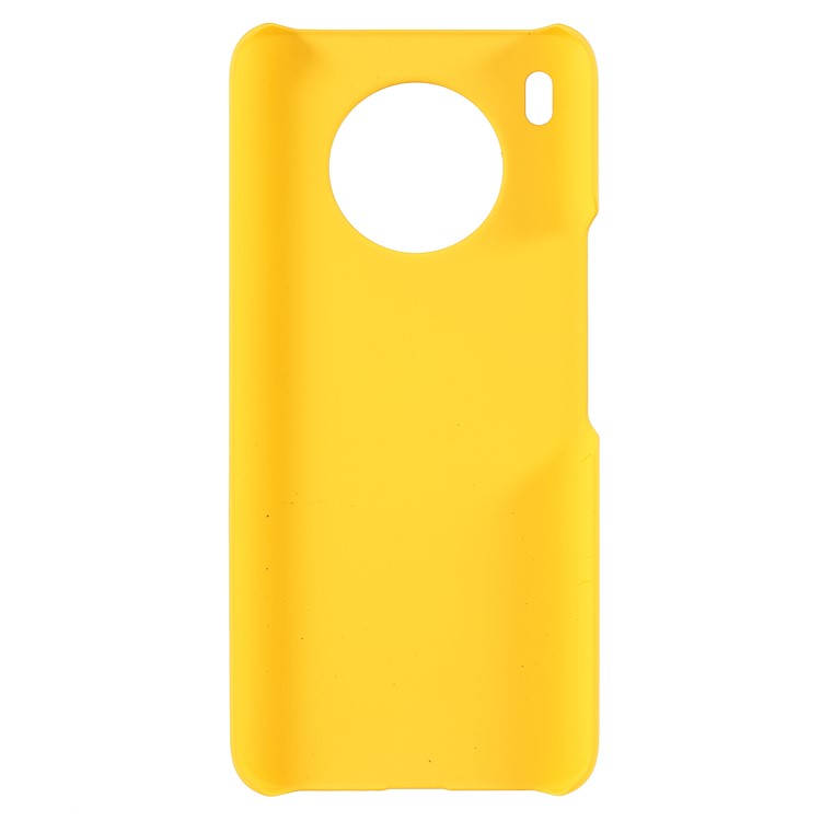 Rubberized Hard Plastic Shockproof Protective Phone Cover for Huawei nova 8i / Honor X20/Honor 50 Lite - Yellow