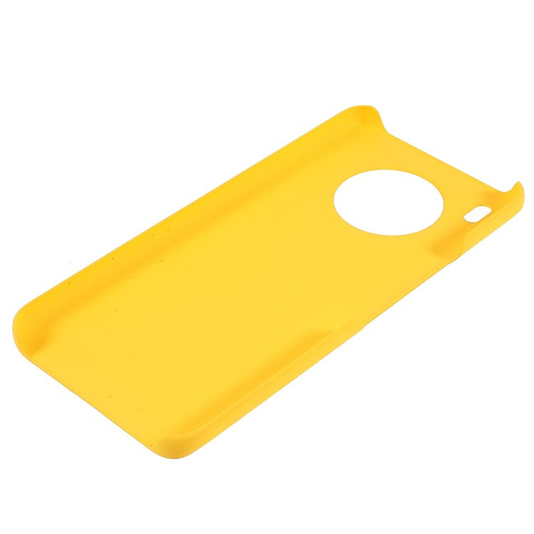 Rubberized Hard Plastic Shockproof Protective Phone Cover for Huawei nova 8i / Honor X20/Honor 50 Lite - Yellow