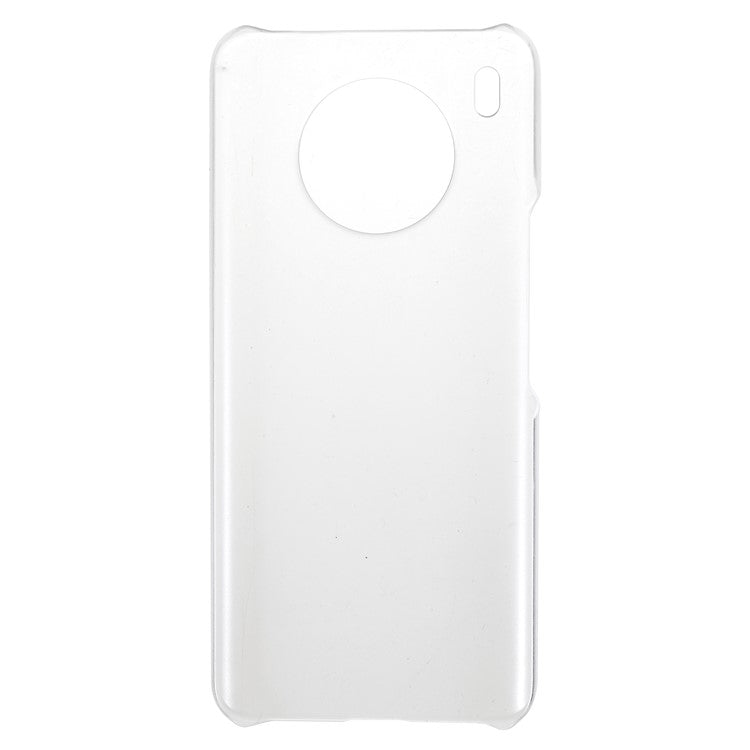 Rubberized Hard Plastic Shockproof Protective Phone Cover for Huawei nova 8i / Honor X20/Honor 50 Lite - Transparent