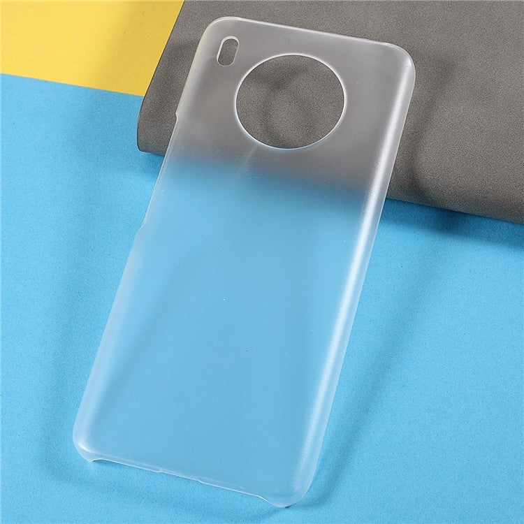 Rubberized Hard Plastic Shockproof Protective Phone Cover for Huawei nova 8i / Honor X20/Honor 50 Lite - Transparent