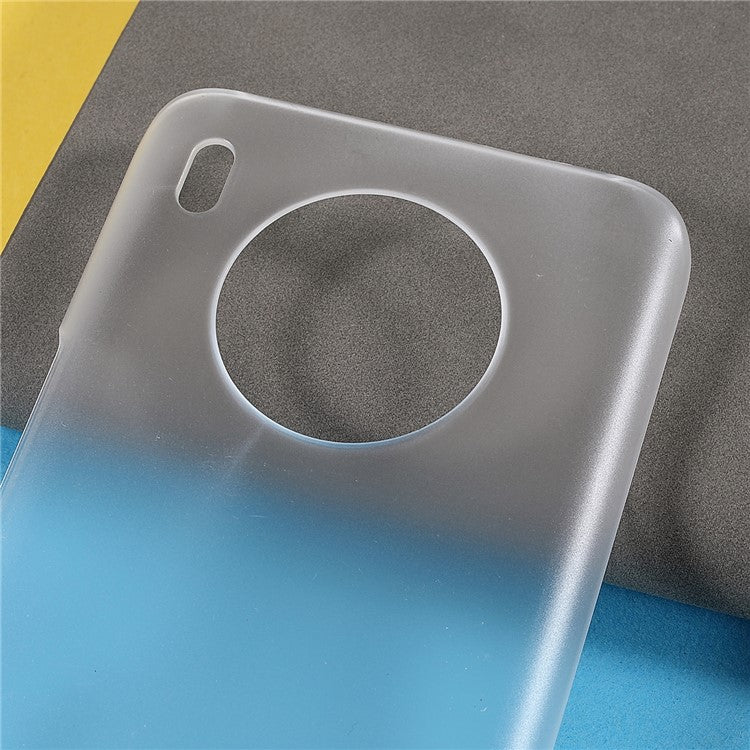 Rubberized Hard Plastic Shockproof Protective Phone Cover for Huawei nova 8i / Honor X20/Honor 50 Lite - Transparent