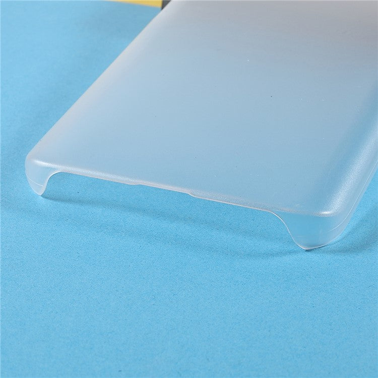 Rubberized Hard Plastic Shockproof Protective Phone Cover for Huawei nova 8i / Honor X20/Honor 50 Lite - Transparent