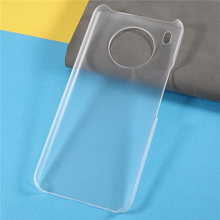 Rubberized Hard Plastic Shockproof Protective Phone Cover for Huawei nova 8i / Honor X20/Honor 50 Lite - Transparent