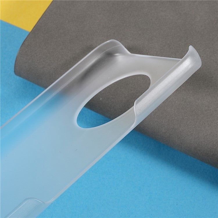 Rubberized Hard Plastic Shockproof Protective Phone Cover for Huawei nova 8i / Honor X20/Honor 50 Lite - Transparent