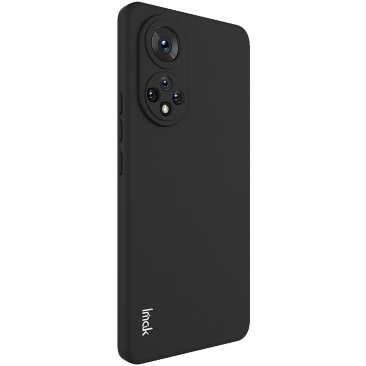 IMAK UC-4 Series Straight Frame Design Skin Feel Light Slim Soft TPU Phone Back Cover for Huawei nova 9 - Black