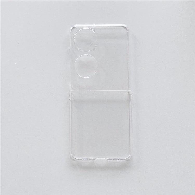 For Huawei P50 Pocket Anti-scratch Transparent Hard PC Cover Folding Phone Case
