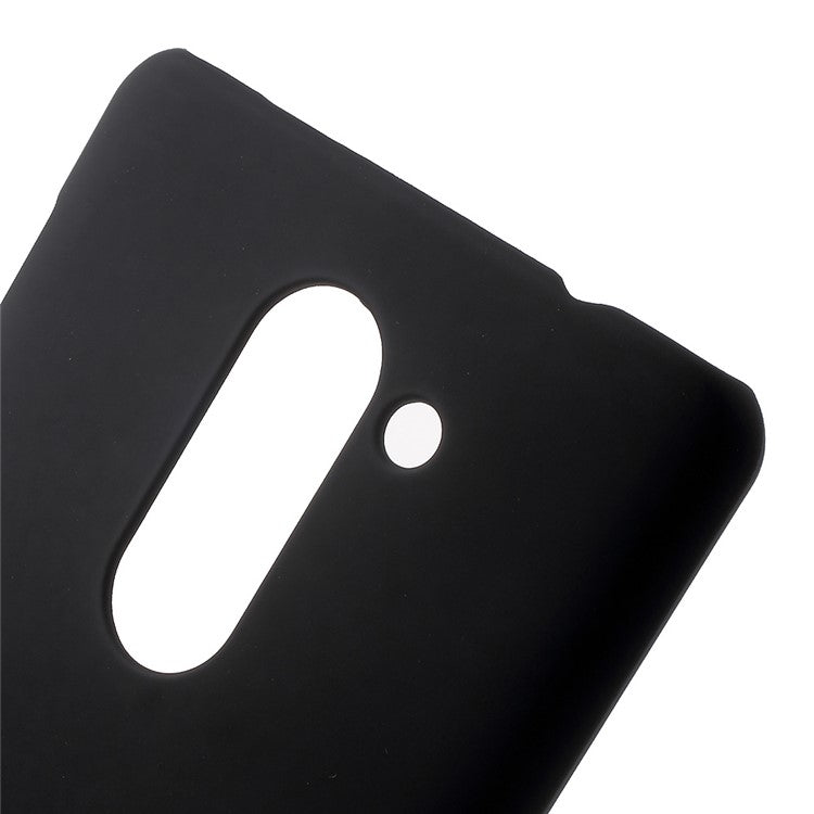 Rubberized Hard PC Case for Huawei Honor 6x (2016) - Black