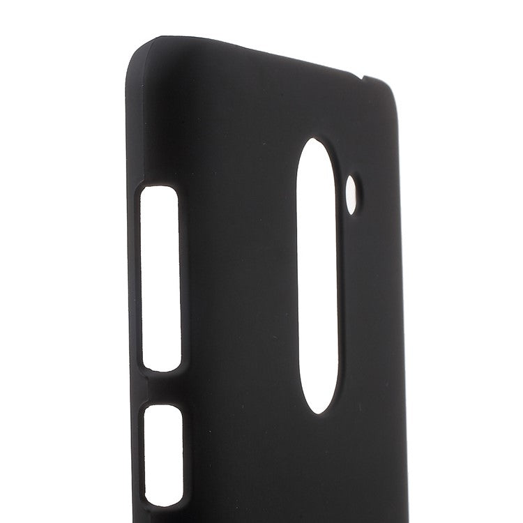 Rubberized Hard PC Case for Huawei Honor 6x (2016) - Black