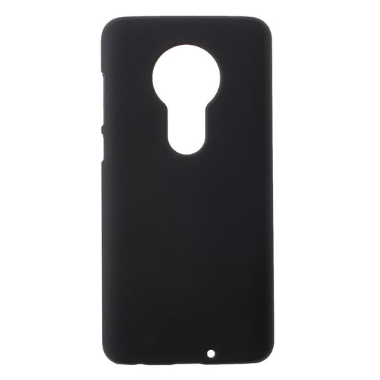 Rubberized PC Back Case for Motorola Moto G7 / G7 Plus - Black