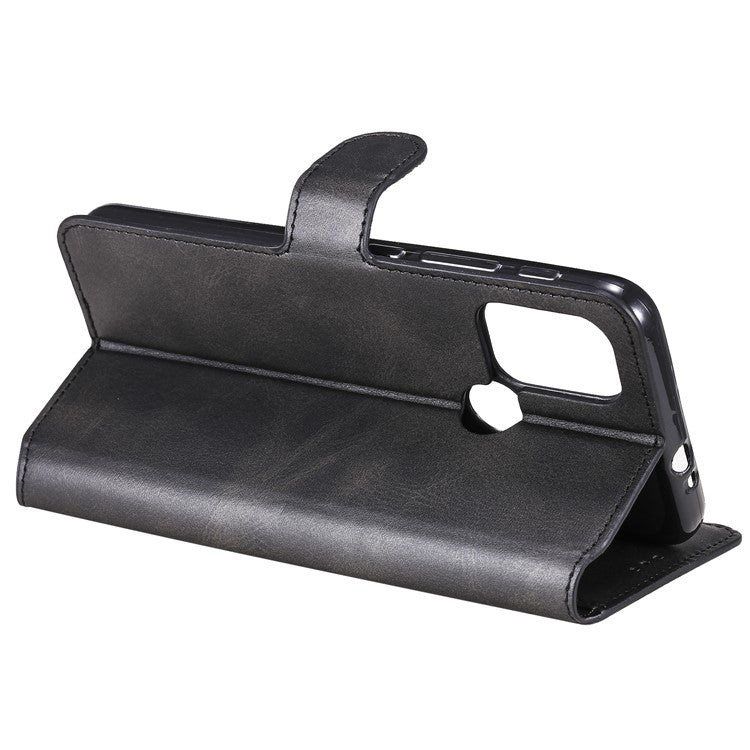 Wallet Stand Flip Leather Phone Case for Motorola Moto G30/G20 / G10 - Black