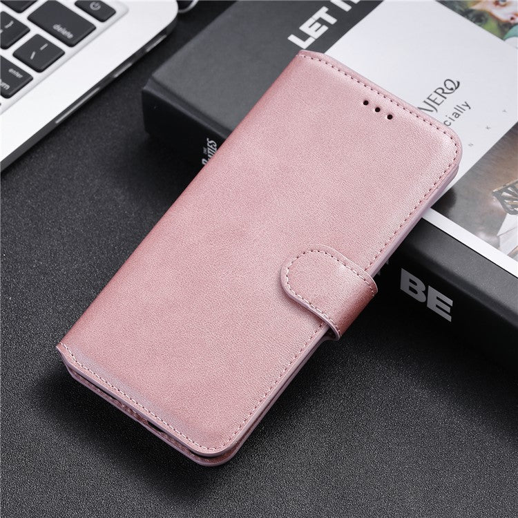 Wallet Stand Flip Leather Phone Case for Motorola Moto G30/G20 / G10 - Rose Gold
