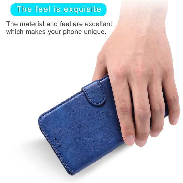 Wallet Stand Flip Leather Phone Case for Motorola Moto G30/G20 / G10 - Blue