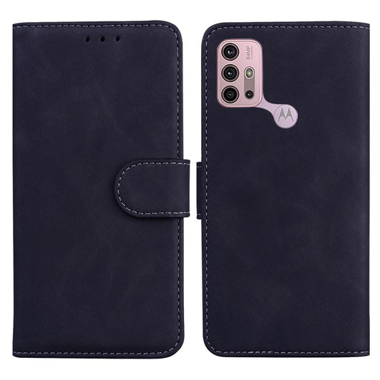Wallet Stand Full Protection Flip Leather Phone Case for Motorola Moto G30/G20 / Motorola Moto G10 - Black