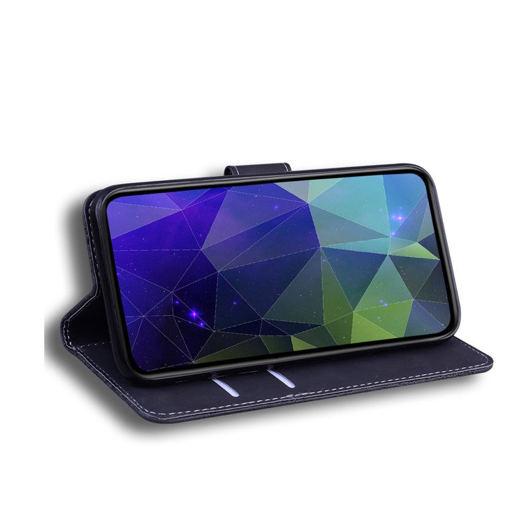 Wallet Stand Full Protection Flip Leather Phone Case for Motorola Moto G30/G20 / Motorola Moto G10 - Black
