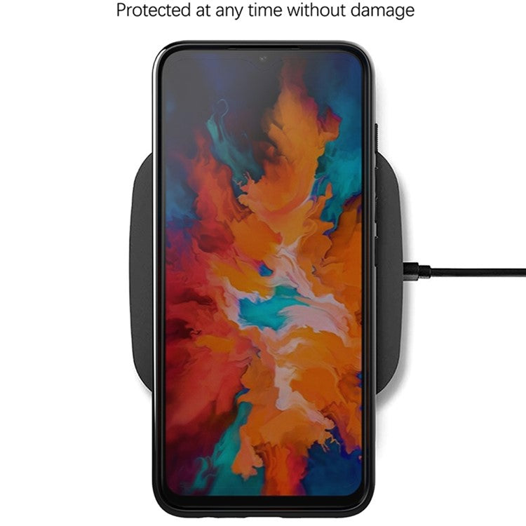 Thunder Series Twill Texture Soft TPU Mobile Phone Case for Motorola Moto G50 Protector Cover - Blue