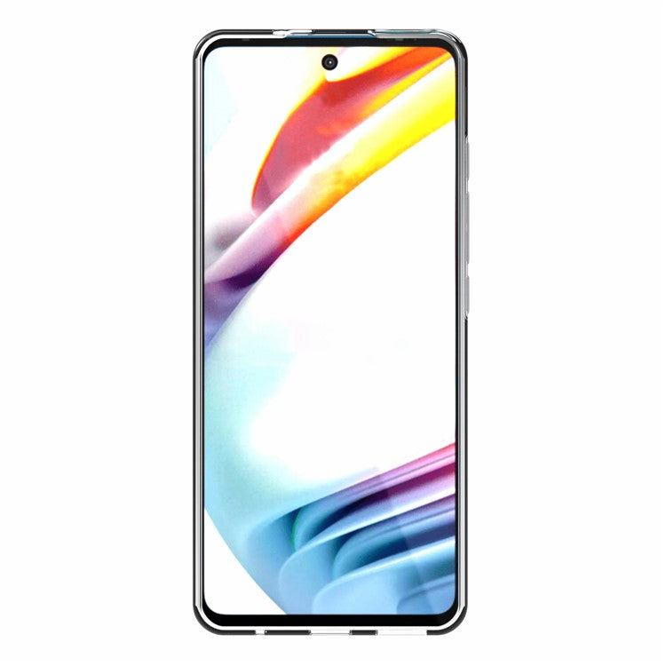 10Pcs/Pack Flexible TPU Watermark Resistant Clear Phone Case Protector for Motorola Moto G60 / Moto G40 Fusion