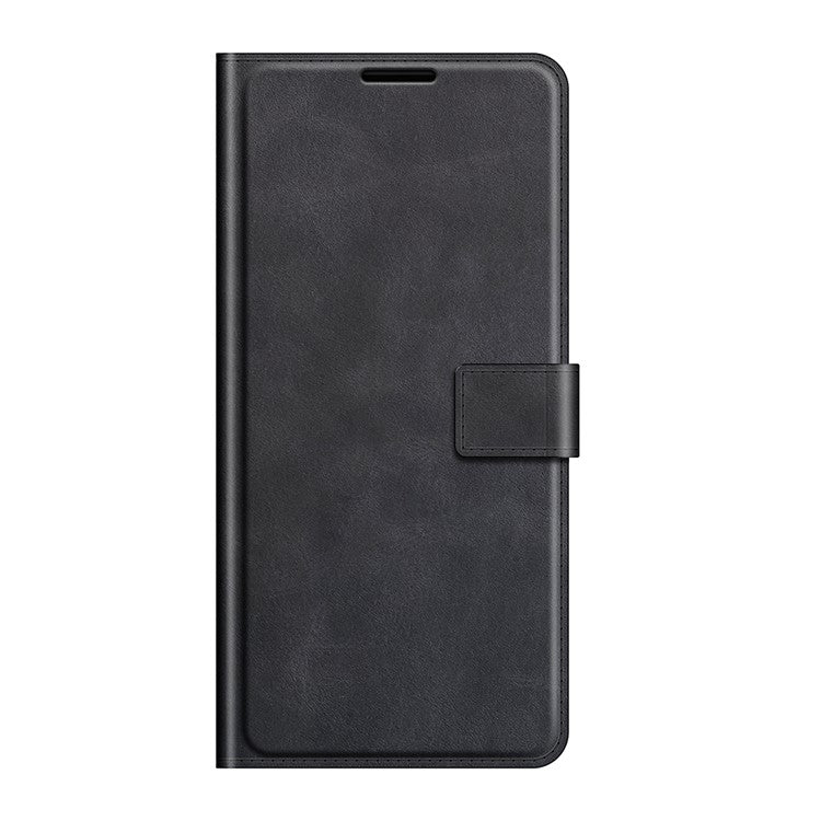 Scratch Resistant Full Protective PU Leather TPU Wallet Stand Phone Flip Cover Case for Motorola Moto G50 5G - Black