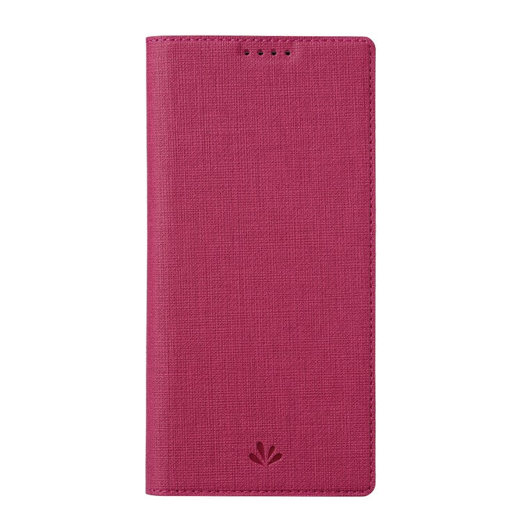 VILI DMX Series PU Leather Magnetic Auto Closing Stand Design Phone Cover Shell with Card Holder for Motorola Moto G50 5G - Rose