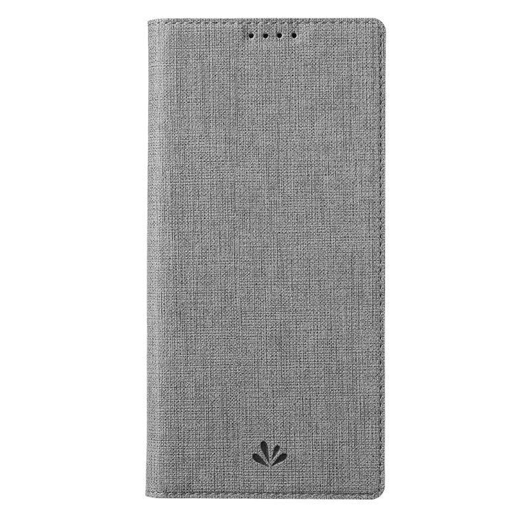 VILI DMX Series PU Leather Magnetic Auto Closing Stand Design Phone Cover Shell with Card Holder for Motorola Moto G50 5G - Grey