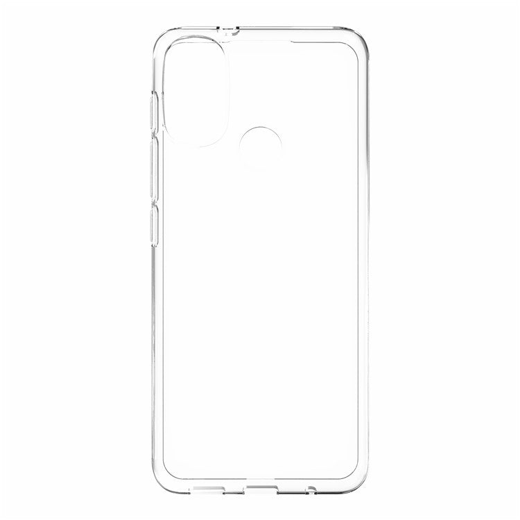 10Pcs/Pack Clear Anti-Scratch Watermark Resistant Soft TPU Back Cover for Motorola Moto E30 / E40