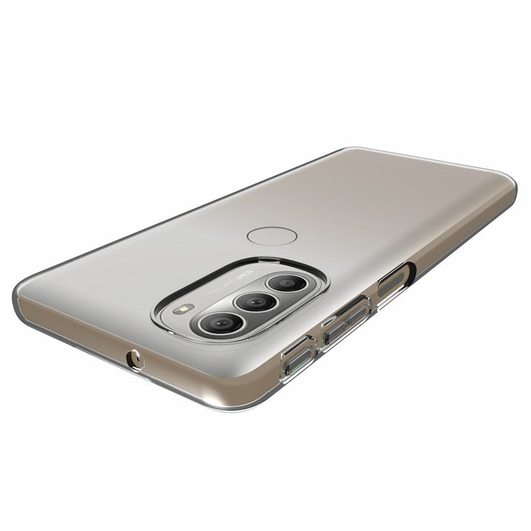 10Pcs/Pack HD Clear Inner Anti-Watermark Soft TPU Shockproof Protective Case for Motorola Moto G51 5G